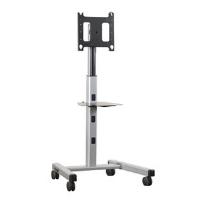 Chief Universal Flat Panel Mobile Cart (Silver) for 30 inch to 55 inch Displays